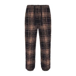Ready 2 Ship SKIMS Holiday Oversized Cozy Knit Plaid Joggers